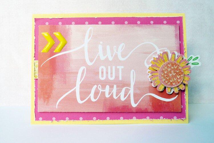 Live out Loud card