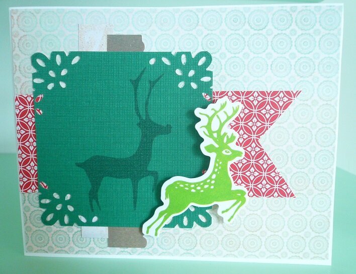 Reindeer card