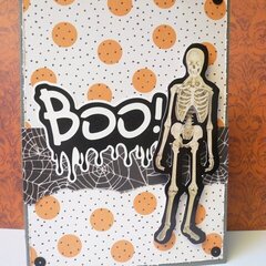 Boo! Halloween card