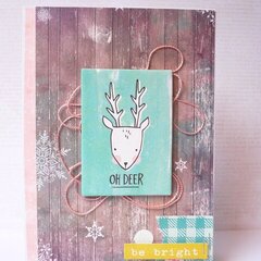 Be bright card