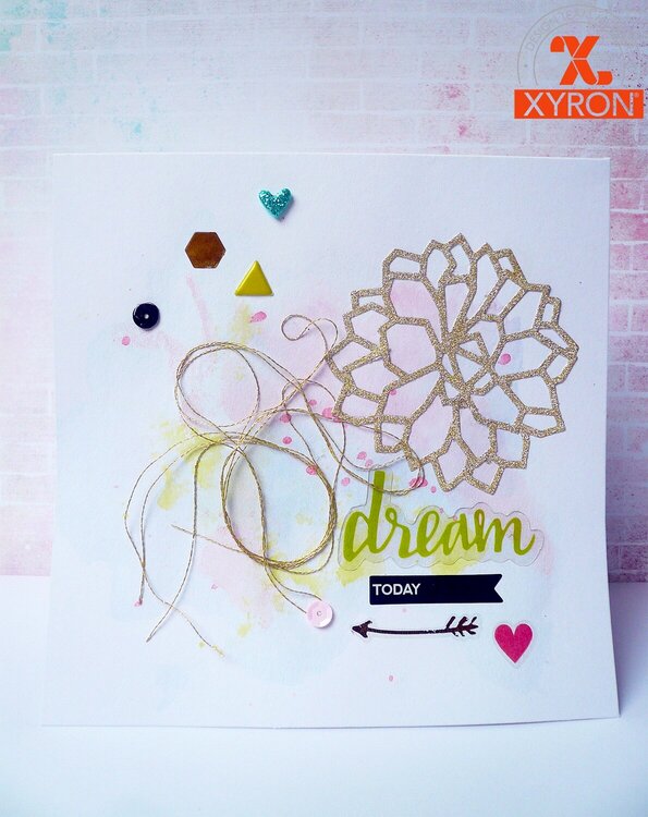 Dream today - card