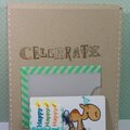 Birthday card and box