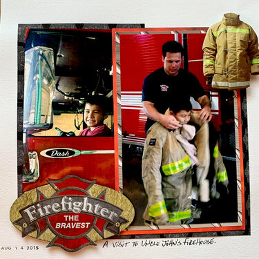 Firehouse visit