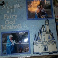 Disney World Magic Kingdom Fairy Godmother