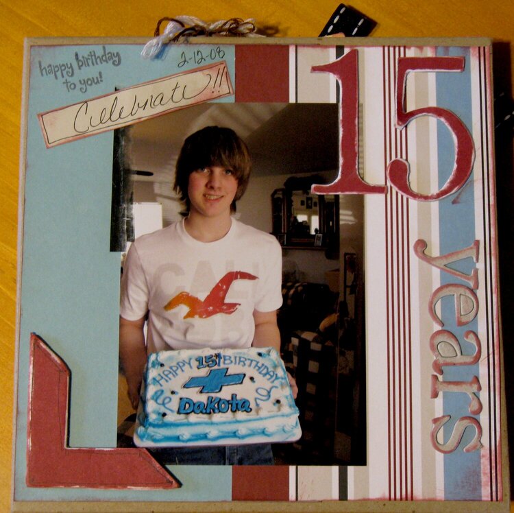 Dakotas 15th Birthday Book