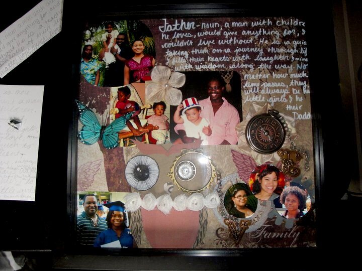 Father&#039;s Day Steampunk Shadowbox