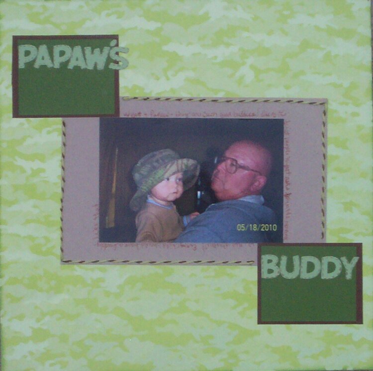 Papaw&#039;s Buddy