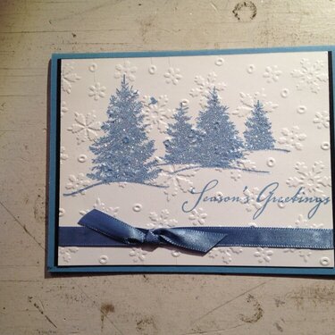 Sparkly Season&#039;s Greetings Card