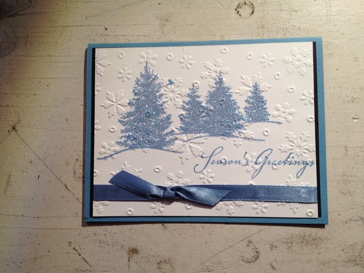 Sparkly Season&#039;s Greetings Card