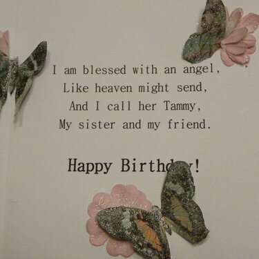 Birthday Card inside