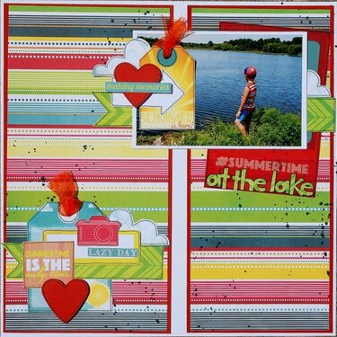 Summertime At the Lake *My Creative Scrapbook