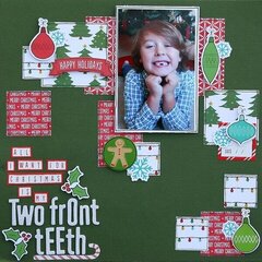 My Two Front Teeth **My Creative Scrapbook**