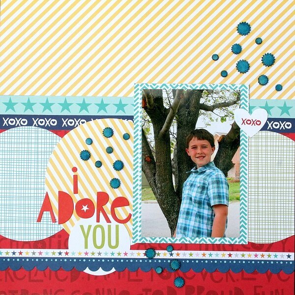 I Adore You *MY CREATIVE SCRAPBOOK*