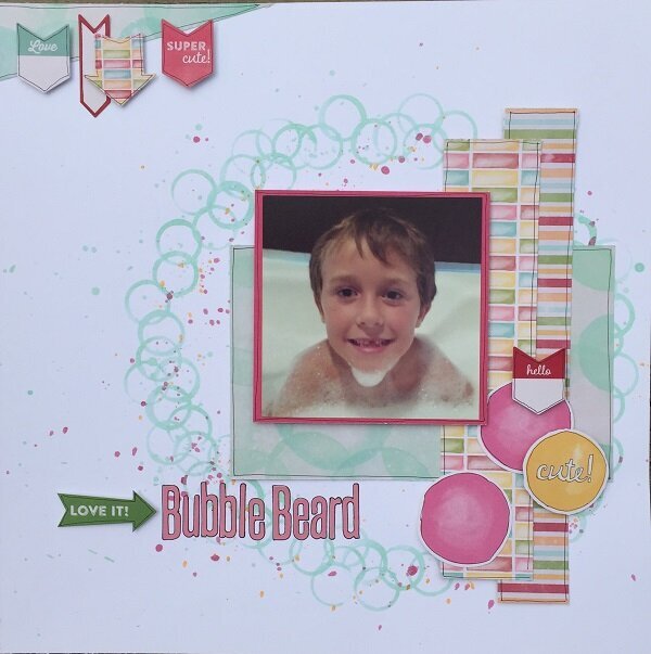 Bubble Beard **MY CREATIVE SCRAPBOOK**