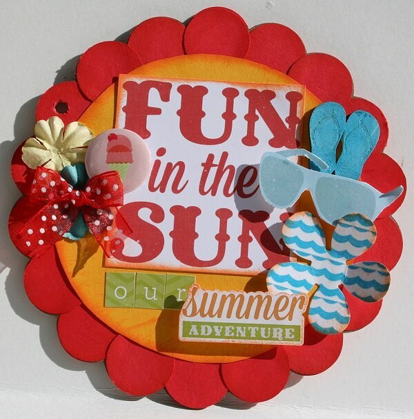 Fun In the Sun Mini Album *My Creative Scrapbook-