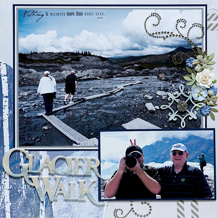 Glacier Walk - Matanuska Glacier Alaska - LEFT SIDE