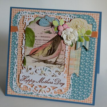 Happy Mother&#039;s Day - 6x6 Graphic 45 Card