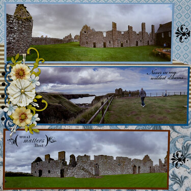 Imagine Dunnottar (Castle), Scotland - RIGHT SIDE