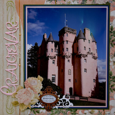 Craigievar Castle, Scotland - LEFT SIDE