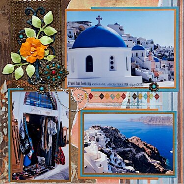 Santorini, Greece - RIGHT SIDE