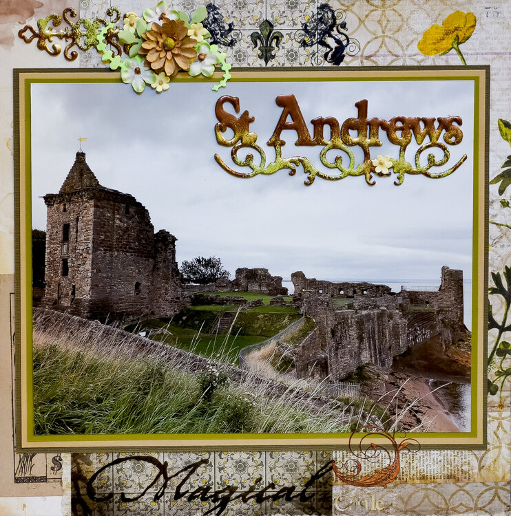 St. Andrews Castle, Scotland - LEFT SIDE