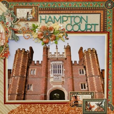 Hampton Court Palace, UK - LEFT SIDE
