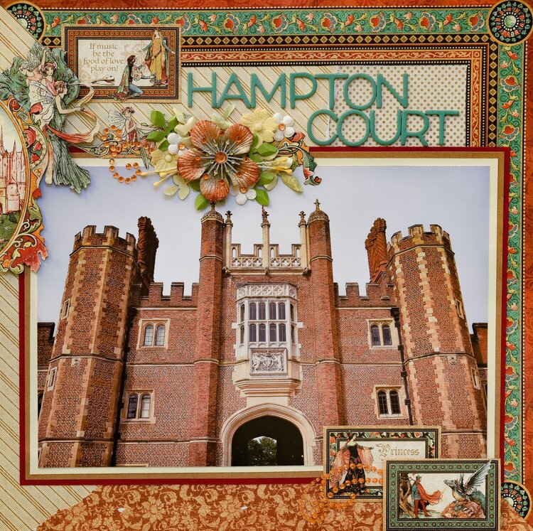 Hampton Court Palace, UK - LEFT SIDE