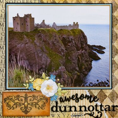 Dunnottar Castle, Stonehaven, Scotland - LEFT SIDE