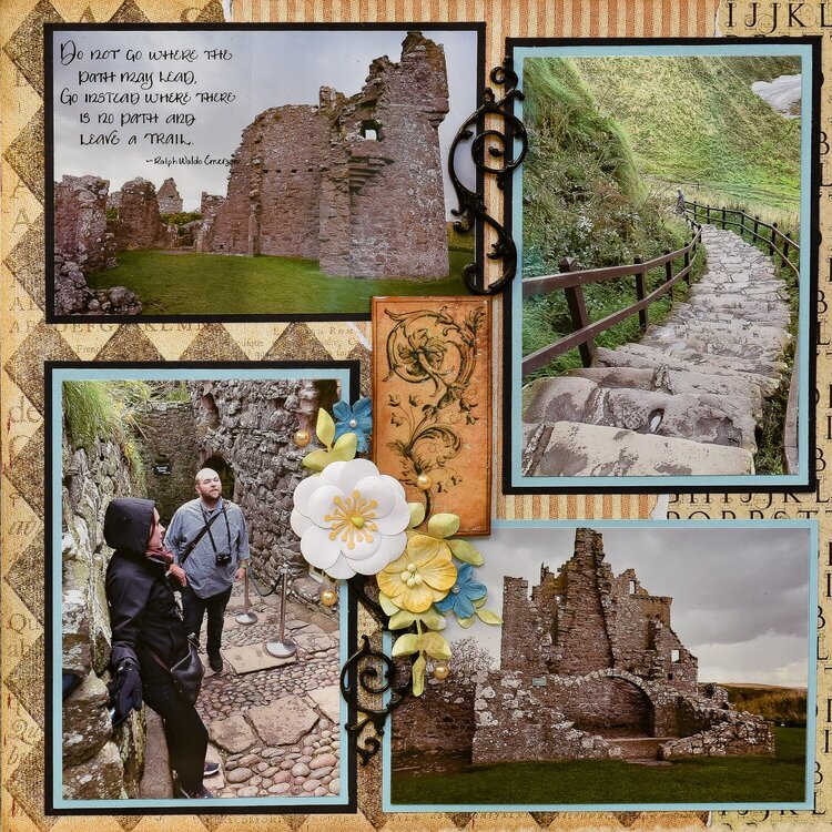 Dunnottar Castle, Stonehaven, Scotland - RIGHT SIDE