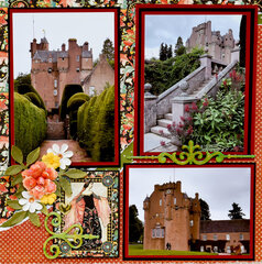 Crathes Castle Garden, Scotland - RIGHT SIDE