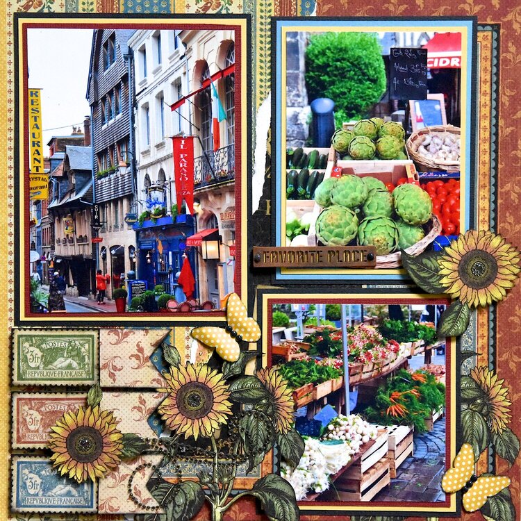 French Country Market - Honfleur, France - RIGHT SIDE