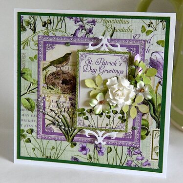 Graphic 45 St. Patrick&#039;s Day Card - 6x6