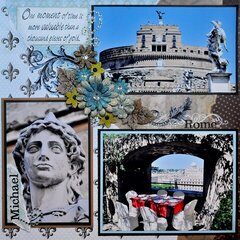 Castel Sant Angelo, Rome, Italy - RIGHT SIDE