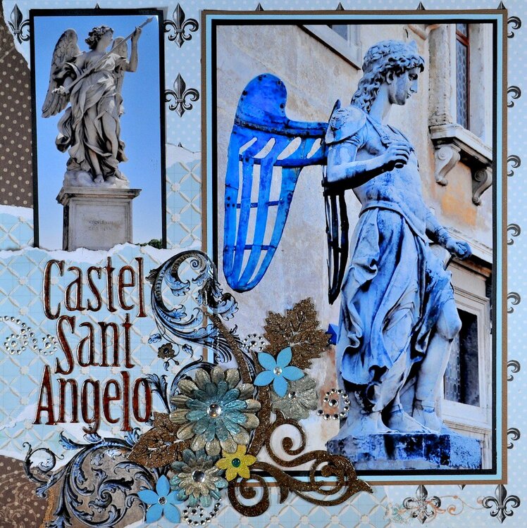 Castel Sant Angelo, Rome, Italy - LEFT SIDE