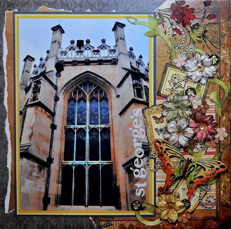 St. George&#039;s Cathedral, Windsor, England - LEFT SIDE