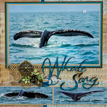 Whale Song - Alaska - LEFT SIDE