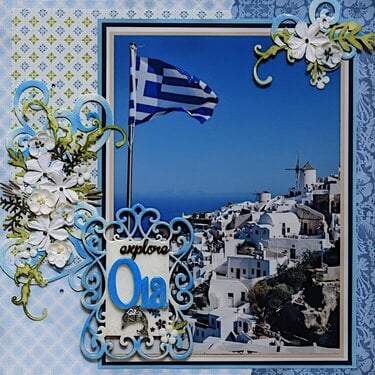 Oia, Santorini, Greece - LEFT SIDE