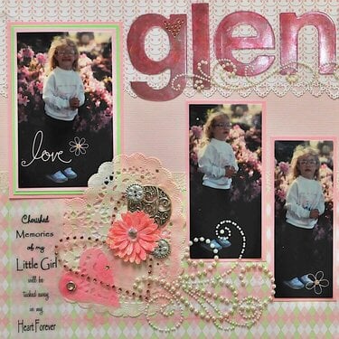 My Little Girl ~ Glenna  LEFT SIDE