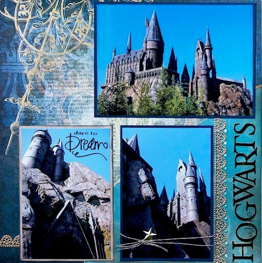 Harry Potter - Hogwarts, Universal Studios, Florida - LEFT SIDE