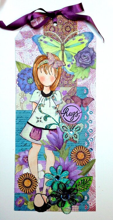 Paper Doll Tag for my BFF Charlene!