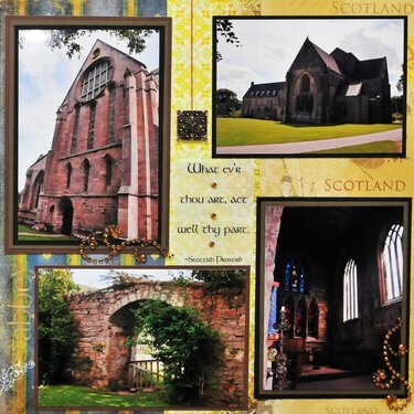 Pluscarden Abbey, Scotland - RIGHT SIDE