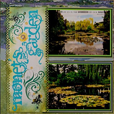 Monet&#039;s Garden, France - RIGHT SIDE