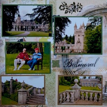 Balmoral Castle, Scotland - LEFT SIDE