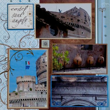 Castel Sant Angelo, Rome, Italy - RIGHT SIDE