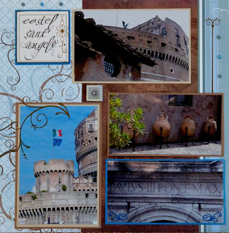 Castel Sant Angelo, Rome, Italy - RIGHT SIDE