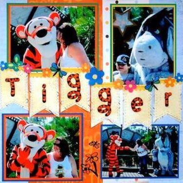 Tigger!  Disney World, Florida - RIGHT SIDE