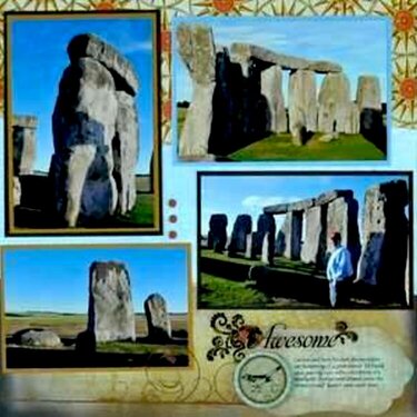 Stonehenge - LEFT SIDE