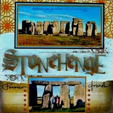 Stonehenge, England - RIGHT SIDE