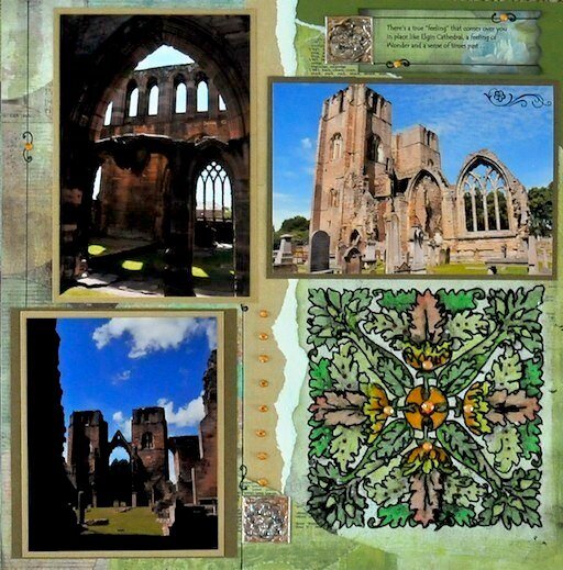 Elgin Cathedral, Scotland - RIGHT SIDE