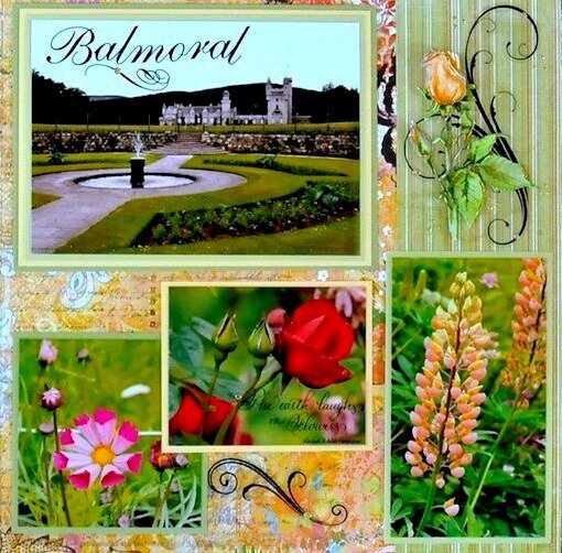 Balmoral Castle Gardens, Scotland - RIGHT SIDE